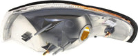 AUTOS PARTS PLUS Front Headlights Assembly + Corner Lamp Right Passenger & Left Driver Side Direct Replacement Compatible With 1994-1998 Ford Mustang FO2503161 FO2502161 FO2520125 FO2521125