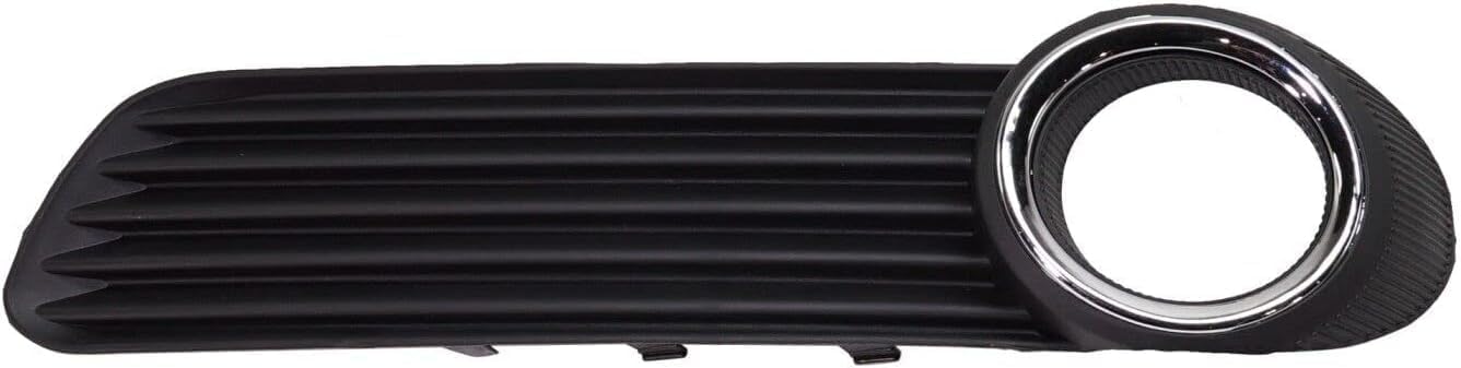 Set Of 2 Front Fog Light Molding With Chrome Trim Left Driver & Right Passenger Side Direct Replacement Compatible With 2008-2010 Toyota Avalon TO1039140 TO1038140 5203007020