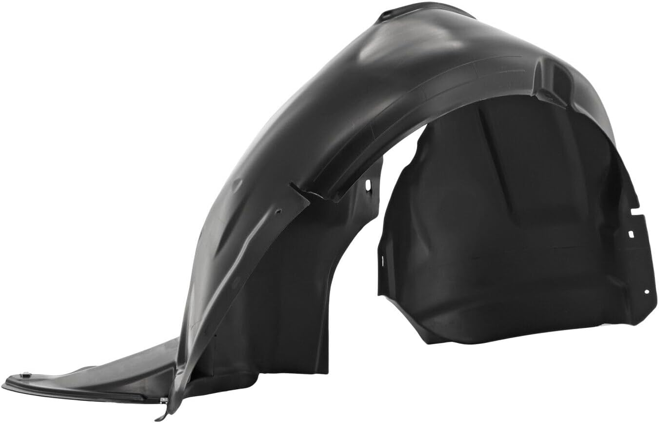 Front Fender Liner Left Driver Side Direct Replacement Compatible With 2011-2014 Volkswagen Jetta VW1248120 5C6805911