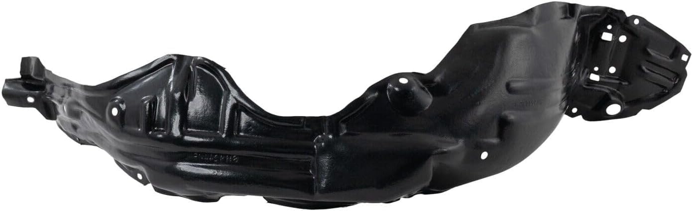 Front Fender Liner Right Passenger Side Direct Replacement Compatible with 2012-2014 Toyota Prius C TO1249186 5387552360