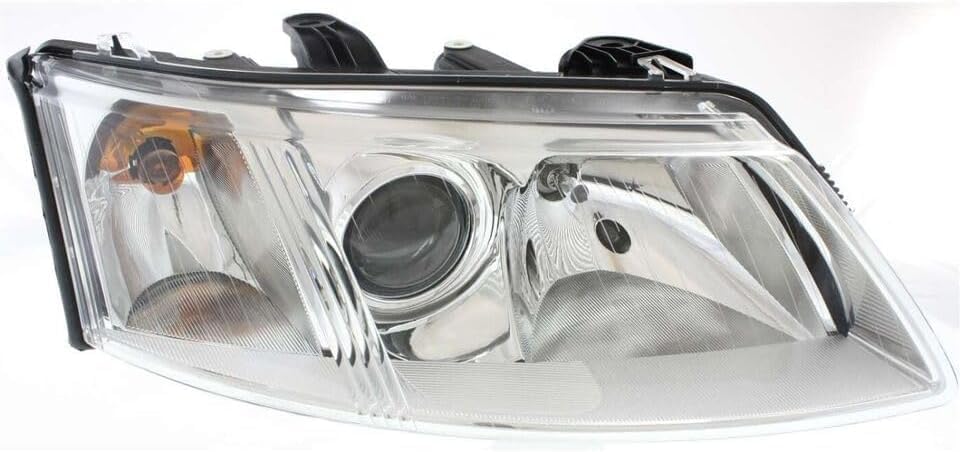 Set Of 2 Front Head Light Assembly Halogen Right Passenger And Left Driver Side Direct Replacement Compatible With 2003-2007 Saab 9-3 SB2502109 SB2503109 12799348 12799352
