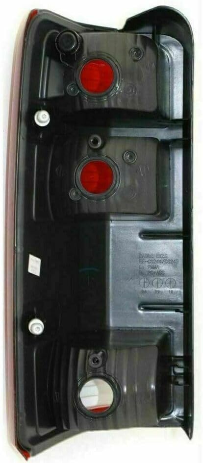 Rear Tail Light Lens & Housing Right Passenger Side Direct Replacement Compatible With 2007-2011 Dodge Nitro CH2819115 55157150AG