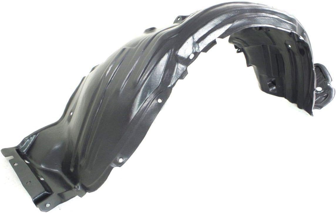 Front Fender Liner Right Passenger Side Direct Replacement Compatible With 2004-2006 Lexus LS430 LX1251114 5380550030