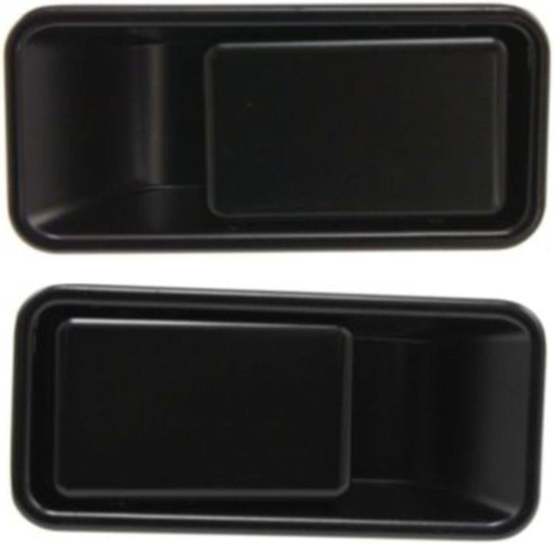 Set of 2 Exterior Door Handle Left Driver & Right Passenger Side Direct Replacement Compatible with 1887-2006 Jeep Wrangler / 1997-2006 TJ CH1311144 CH1310144 55176549AB