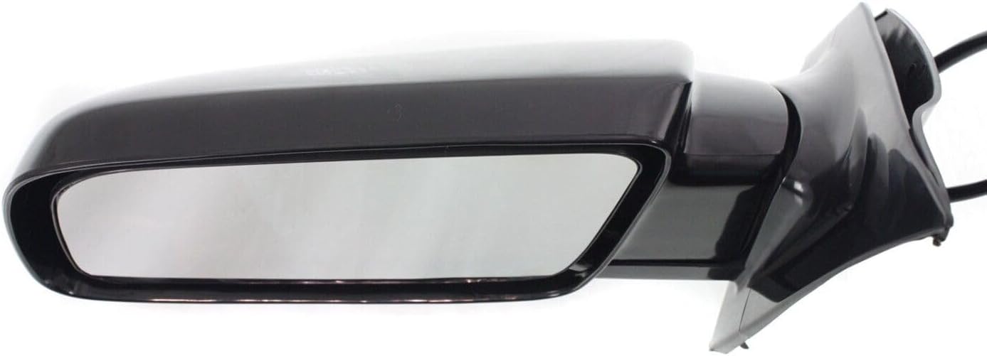 Front Power Mirror Folding Primed Left Driver Side Direct Replacement Compatible With 1888-1998 Chevrolet Astro GM1320159 15001801