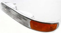 Front Park Light Left Driver & Right Passenger Side Direct Replacement Compatible With 1999-2002 Chevrolet Silverado / 2000-2006 Tahoe GM2520173 GM2521173 15199559 15199558