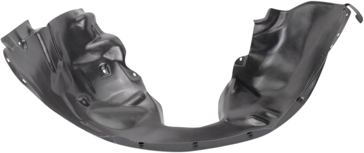 Front Fender Liner Right Passenger Side Direct Replacement Compatible With 2007-2014 Volvo S80 / 2008-2010 V70 VO1249113 312948078
