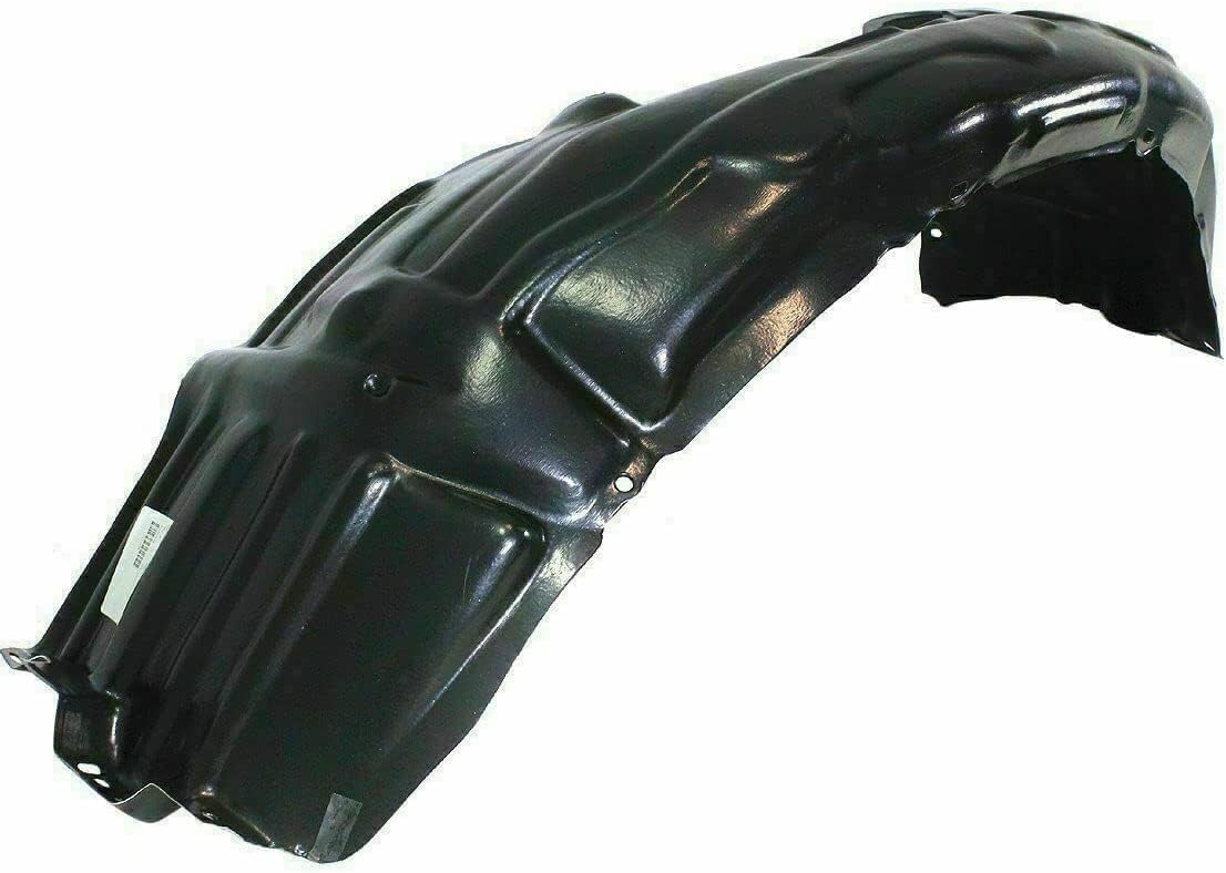 Front Engine Splash Shields Under Cover + Fender Liners Left Driver & Right Passenger Side Direct Replacement Compatible With 2007-2010 Toyota Camry TO1250122 TO1251122 TO1228134