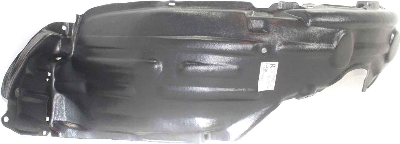 Front Fender Liner Right Passenger Side Direct Replacement Compatible With 2008-2014 Scion xD SC1249107 5387552250