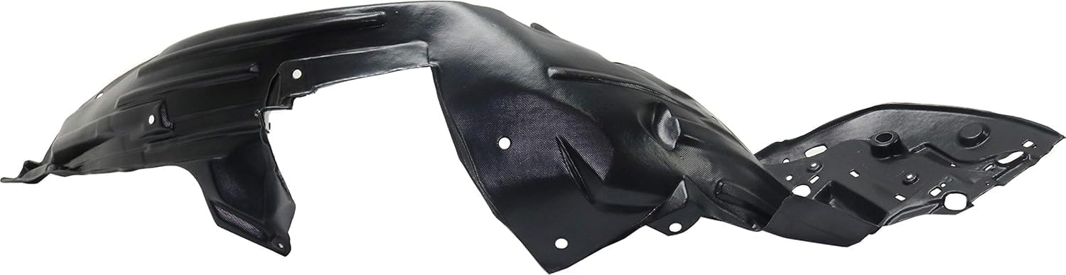 Front Fender Liner Left Driver Side Direct Replacement Compatible With 2013-2014 Honda Fit HO1248178 74150TX9A00