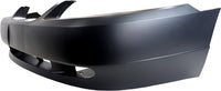Front Bumper Cover Primed With Fog Light Holes Direct Replacement Compatible With 1999-2004 Ford Mustang FO1000439 YR3Z17D957GA