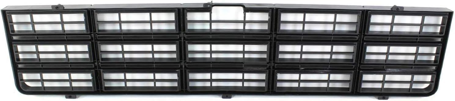 AUTOS PARTS PLUS Front Grille Dark Argent Shell & Black Insert Direct Replacement Compatible With 1977-1980 Chevrolet C-K Series GM1200114 14004752
