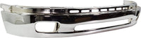 Front Lower Bumper Chrome Steel Direct Replacement Compatible With 2000-2006 Toyota Tundra TO1002170 521010C020