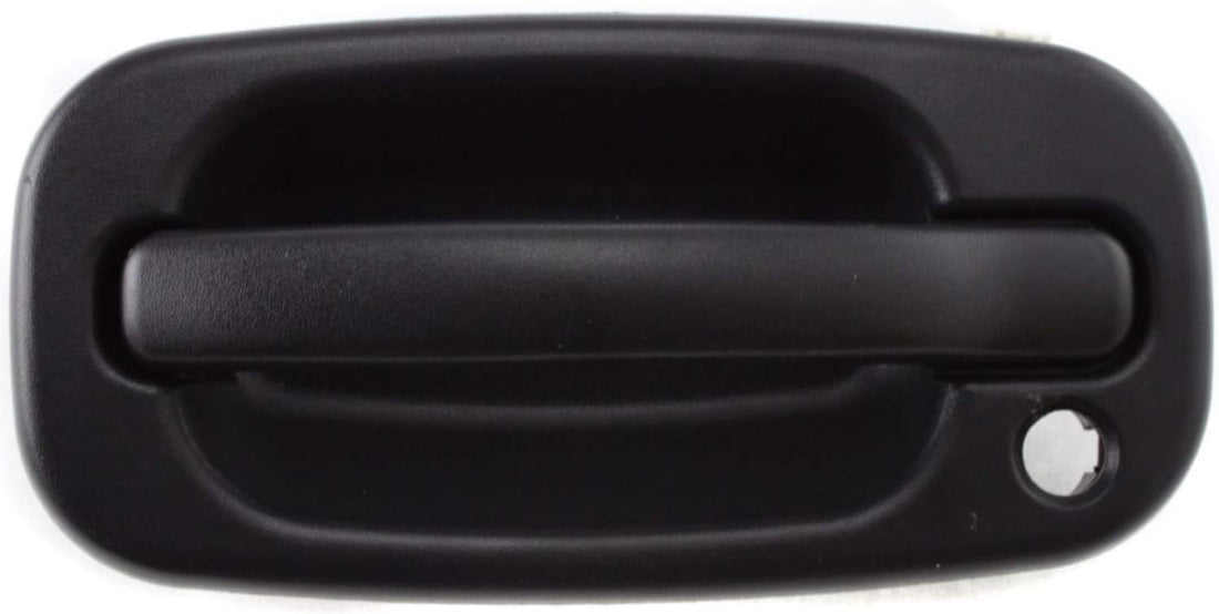 Front Exterior Door Handle Textured with Key Hole Left Driver Side Direct Replacement Compatible with 1999-2006 Chevrolet Silverado/GMC Sierra GM1310129 19356468 15034985