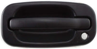 Front Exterior Door Handle Textured with Key Hole Left Driver Side Direct Replacement Compatible with 1999-2006 Chevrolet Silverado/GMC Sierra GM1310129 19356468 15034985
