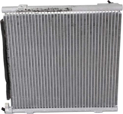 Front A/C Condenser Aluminum Core Direct Replacement Compatible With 1996-2000 Honda Civic HO3030108 80110S01A11