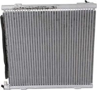 Front A/C Condenser Aluminum Core Direct Replacement Compatible With 1996-2000 Honda Civic HO3030108 80110S01A11