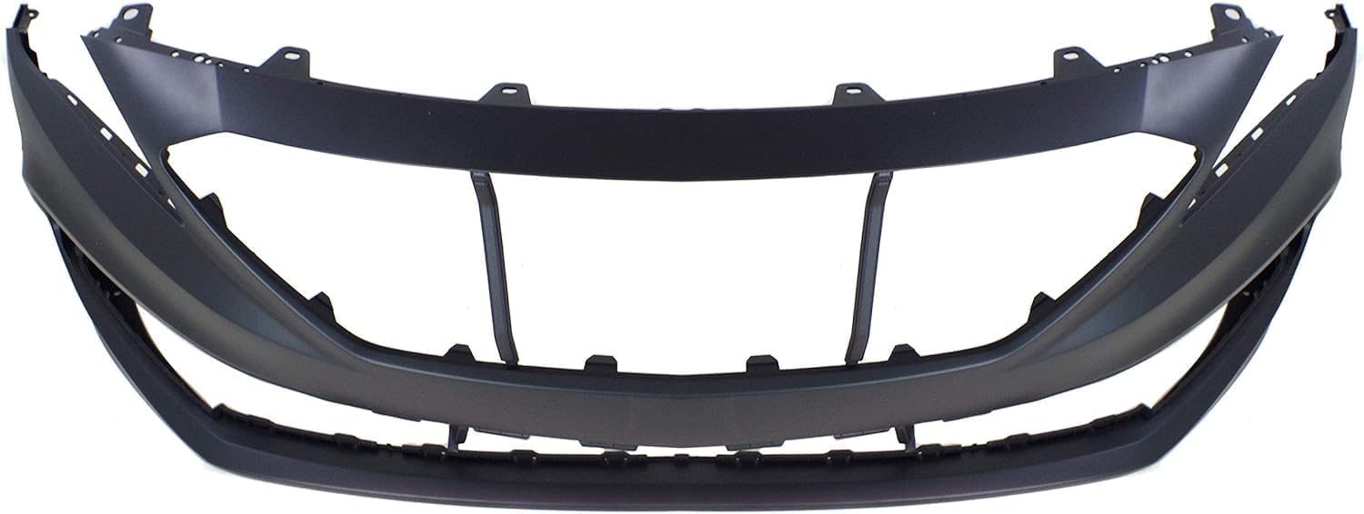 AUTOS PARTS PLUS Front Bumper Cover Primed Direct Replacement Compatible With 2015-2017 Hyundai Sonata HY1000211 86511C2300