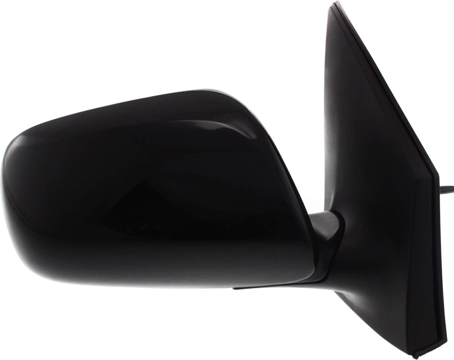 Front Power Mirror Manual Folding Heated Primed Right Passenger Side Direct Replacement Compatible With 2009-2013 Toyota Corolla TO1321247 8790802B01
