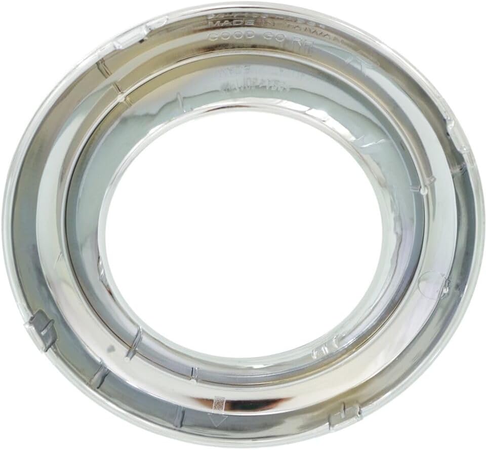 Front Fog Light Molding Chrome Left Driver Side Direct Replacement Compatible With 2009-2012 Toyota RAV4 TO1038128 521280R030