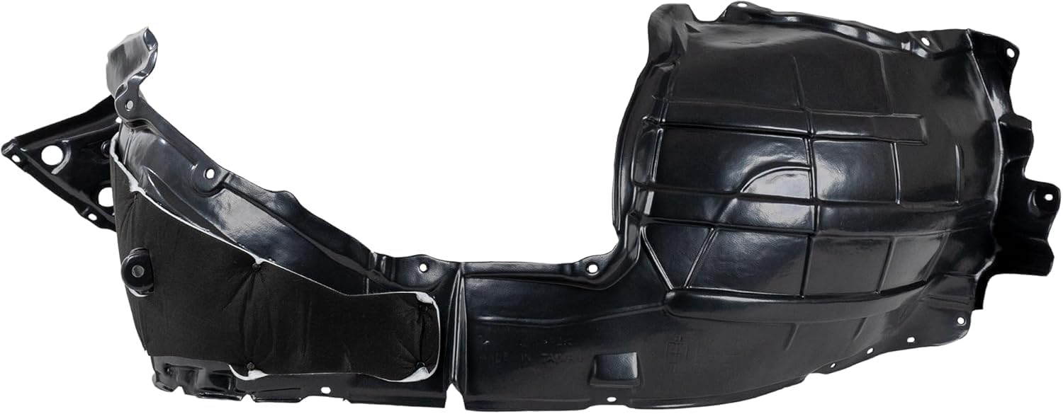 Front Fender Liner Vacuum Form Left Driver Side Direct Replacement Compatible With 2013-2014 Nissan Pathfinder NI1248160 638413JA0A-PFM