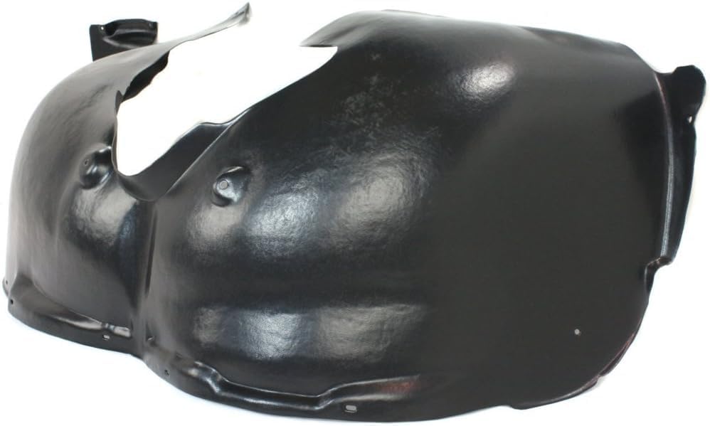 Front Fender Liner Left Driver Side Direct Replacement Compatible With 2008-2010 Volkswagen Touareg VW1248115 7L6809961L