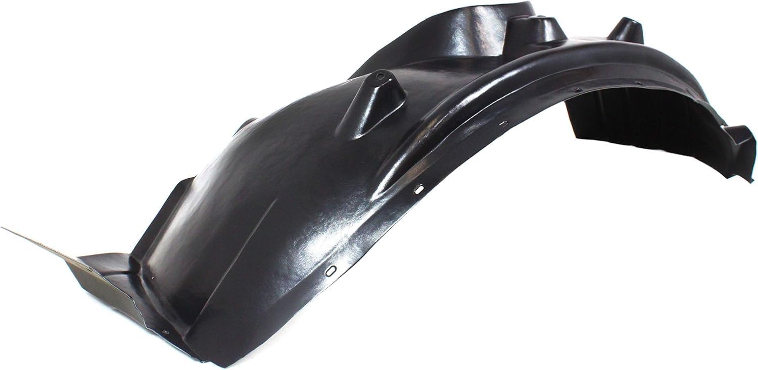 Front Fender Liner Left Driver Side Direct Replacement Compatible With 2004-2006 BMW X3 BM1248102 51713400053
