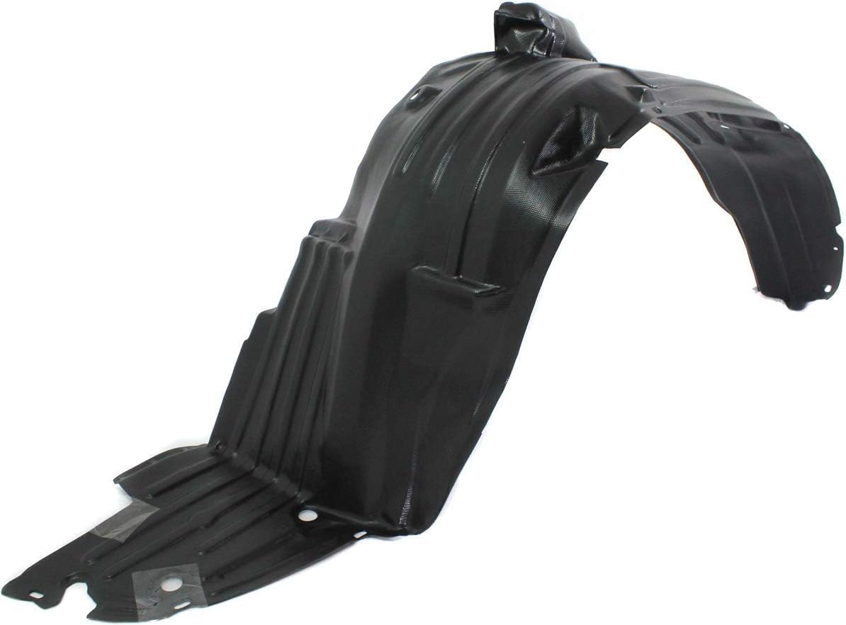 Front Fender Liner Left Driver Side Direct Replacement Compatible With 2004-2009 Nissan Quest NI1250117 63843CK000