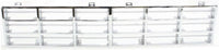Front Grille Chrome Insert Direct Replacement Compatible With 1981-1985 Dodge Full Size Pickup CH1200104 4168723