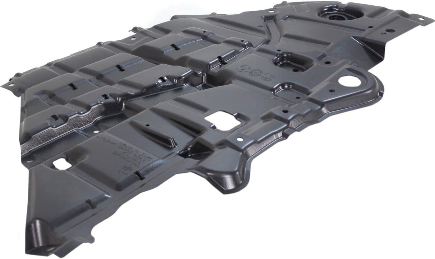 Front Engine Splash Shield Under Cover Plastic Left Driver Side Direct Replacement Compatible with 2016-2019 Lexus RX450h / RX350 LX1228150 514430E030