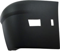 Set Of 2 Rear Bumper End Cap Textured Left Driver & Right Passenger Side Direct Replacement Compatible With 2010-2013 Ford Transit Connect FO1105133 FO1104133 9T1Z17F774CA