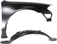 Front Fender-Fender Liner Right Passenger Side Direct Replacement Compatible With 2006-2013 Chevrolet Impala GM1251122 GM1241326 89023524 10333702
