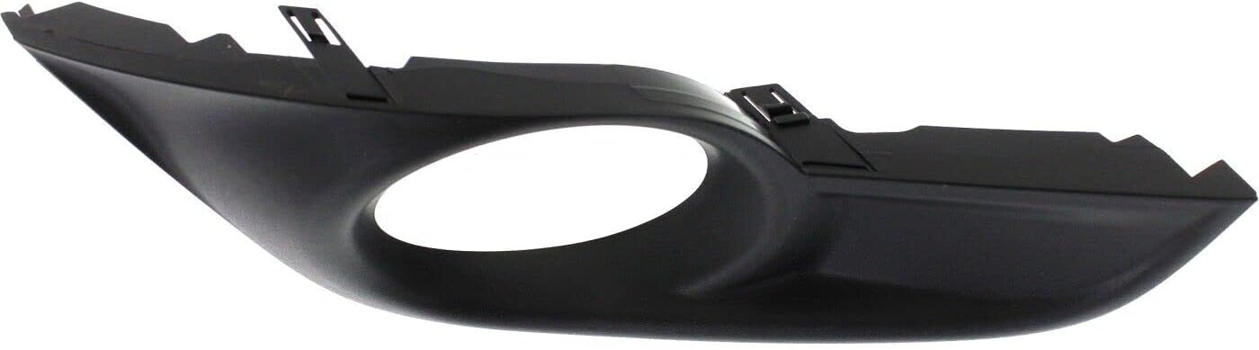 Front Fog Light Molding Trim Textured Right Passenger Side Direct Replacement Compatible With 2013-2015 Nissan Altima NI1039115 622563TA0B