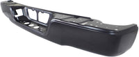 AUTOS PARTS PLUS Rear Bumper Face Bar Only Primed Steel Without Mounting Bracket Direct Replacement Compatible With 2007-2013 Toyota Tundra TO1102248 521510C081