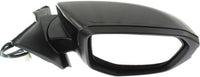 Front Power Mirror Manual Folding Non Heated Primed Right Passenger Side Direct Replacement Compatible With 2016-2021 Honda Civic HO1321283 76208TBAA02ZA-PFM 76208TBAA03Z
