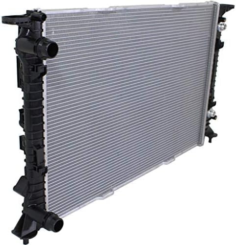 Front Radiator Aluminum Core Direct Replacement Compatible With 2009-2014 Audi A4 / S4 / 2011-2017 Q5 AU3010145 8K0121251T