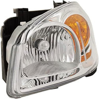 Set Of 2 Front Head Light Assembly Halogen Clear Lens With Bracket Right & Left Side Direct Replacement Compatible With 2005-2008 Chevrolet Cobalt / 2007-2009 Pontiac G5 GM2502281