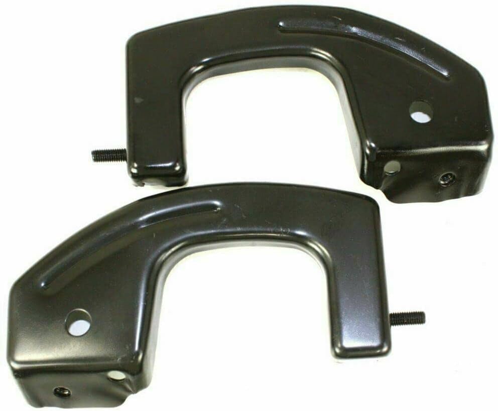 Front Bumper Chrome Steel + Upper Cover + Lower Valance + Brackets + Fog Lights Right & Left Side Direct Replacement Compatible With GMC Yukon 2000-2006 / Sierra 1500 2500HD 1999-02
