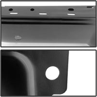 Set Of 2 Rear Step Bumper Face Bar Only Powdercoated Black Left Driver & Right Passenger Side Direct Replacement Compatible With 2009-2014 Ford F-150 FO1102373 9L3Z17906DPTM