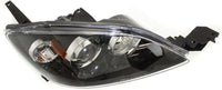 Set Of 2 Front Head Light Lens And Housing Halogen Right Passenger & Left Driver Side Direct Replacement Compatible With 2004-2009 Mazda 3 MA2518107 MA2519107 BN8F510L0E BN8F510K0E
