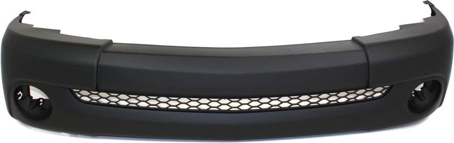 Front Bumper Cover Primed Direct Replacement Compatible With 2003-2006 Toyota Tundra TO1000254 521190C050