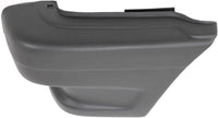 Front Bumper End Cap Primed Left Driver Side Without Molding Holes Direct Replacement Compatible With 1986-1989 Mazda Pickup MA1004104 UB3950050A