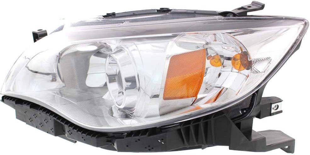 Set Of 2 Front Head Light Assembly Left Driver & Right Passenger Side Direct Replacement Compatible With 2012-2014 Subaru Impreza SU2502148 SU2503148 84001FG381 84001FG380 84001FG3