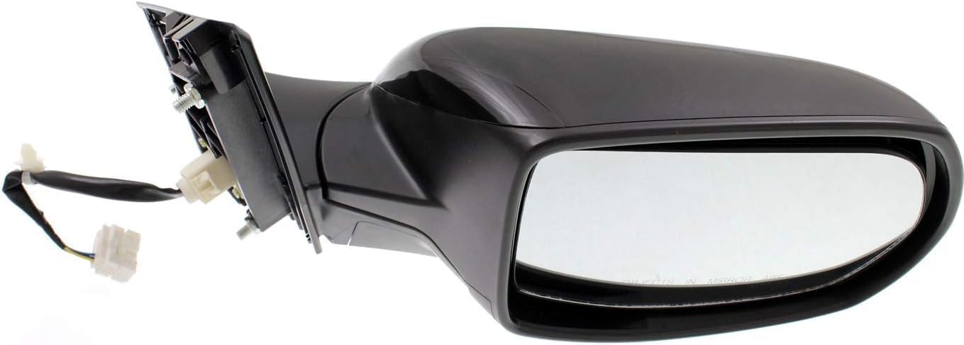 Front Power Mirror Manual Folding Non-Heated Primed Right Passenger Side Direct Replacement Compatible With 2012-2014 Honda CR-V HO1321268 76208T0AA11-PFM
