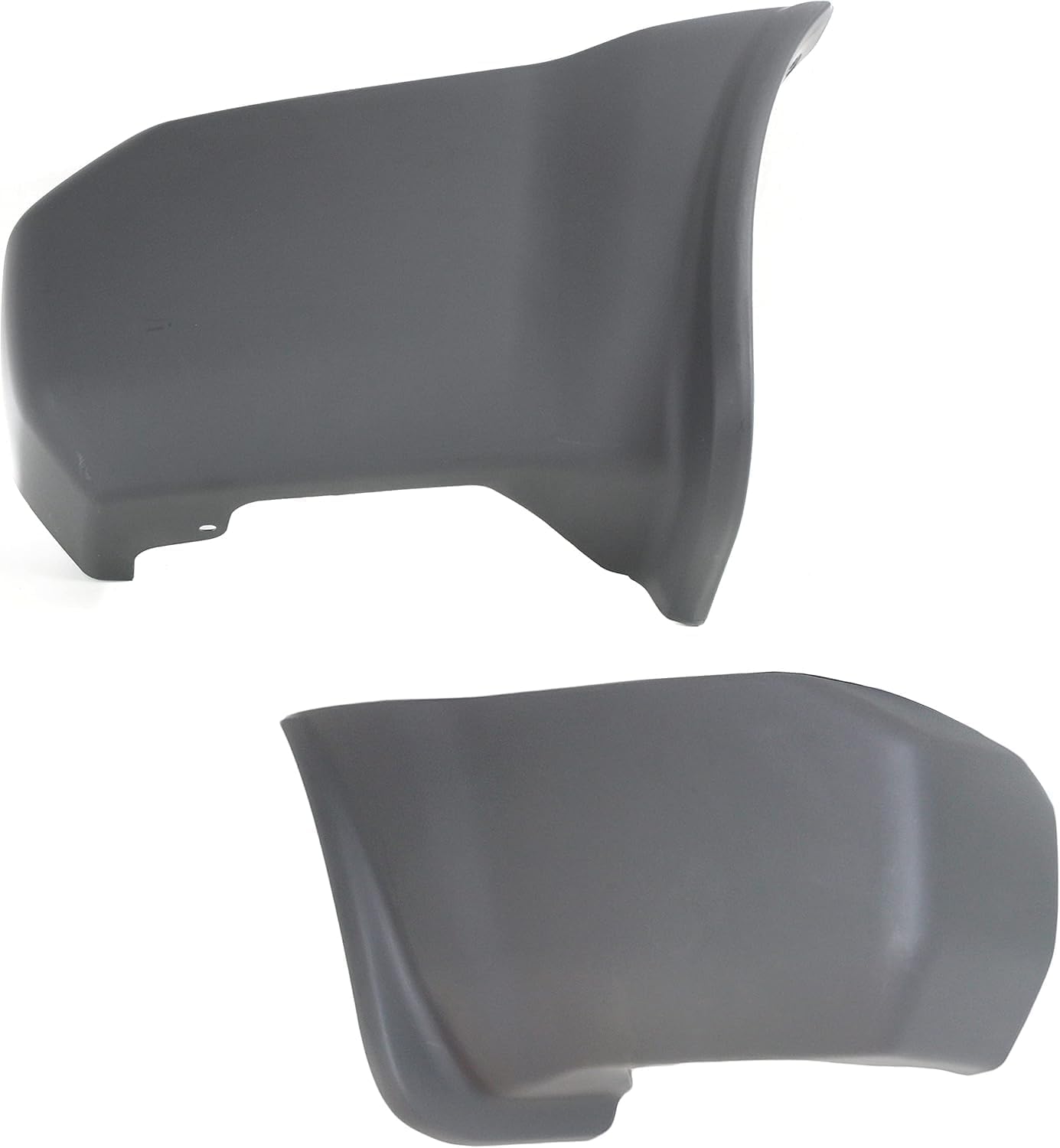 Set Of 2 Rear Bumper End Cap Textured Left Driver & Right Passenger Side Direct Replacement Compatible With 2000-2004 Nissan Xterra NI1105114 NI1104114 H50247Z000 H50257Z000