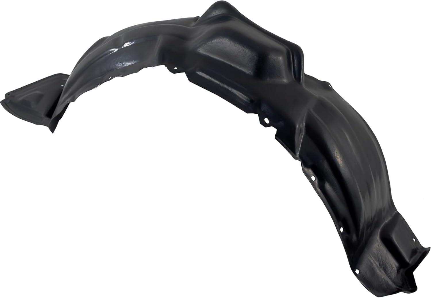 Front Fender Liner Right Passenger Side Direct Replacement Compatible With 2006-2010 Toyota Sienna TO1249152 53875AE020