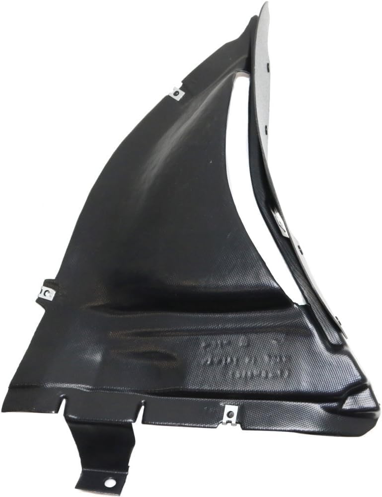Front Fender Liner Lower Section Left Driver Side Direct Replacement Compatible With 2010-2015 BMW 7-Series BM1250132 51757898891