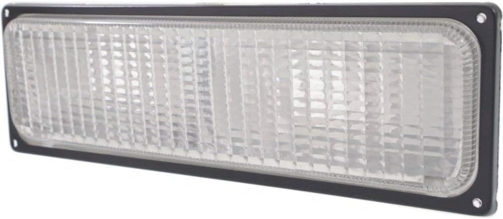 Set Of 2 Front Signal Light Lens And Housing Right Passenger & Left Driver Side Direct Replacement Compatible With 1988-1989 Chevrolet & GMC C/K Series GM2521103 GM2520103 5974336