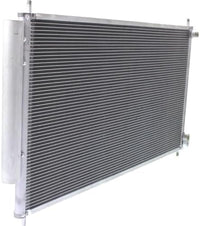 Front AC Condenser Aluminum Core Direct Replacement Compatible With 2012-2015 Honda Civic HO3030157 80110TS4T01