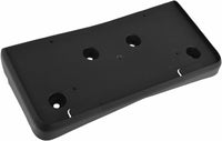 Front License Plate Bracket Textured Direct Replacement Compatible with 2010-2015 Chevrolet Equinox GM1068134 25798733